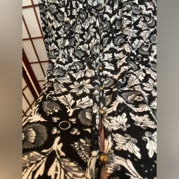 (S6) Chelsea Studios 2X (26/28) Boho V-Neck Button-Down Tunic - Picture 7 of 10